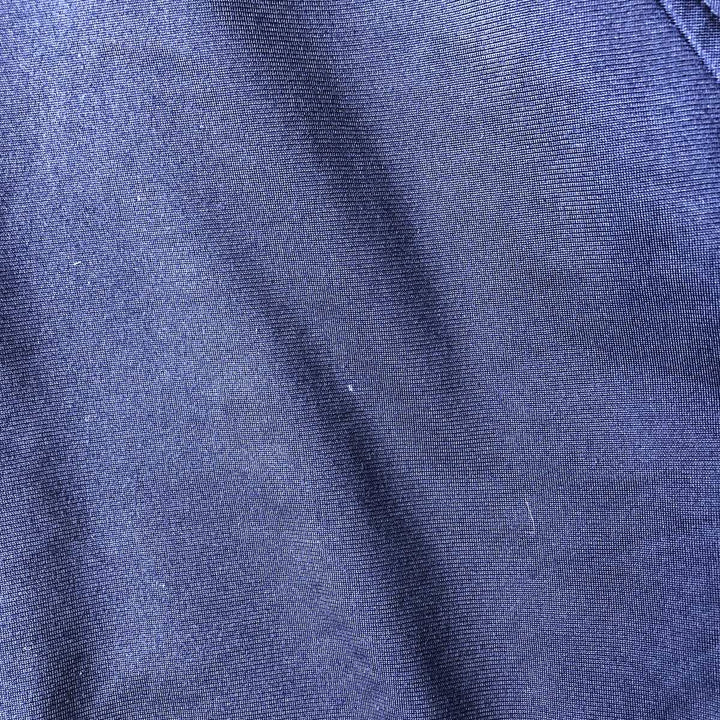 Vintage 90'S adidas Trefoil logo track jacket, men's size XL polyester navy blue type Vintage Second Hand