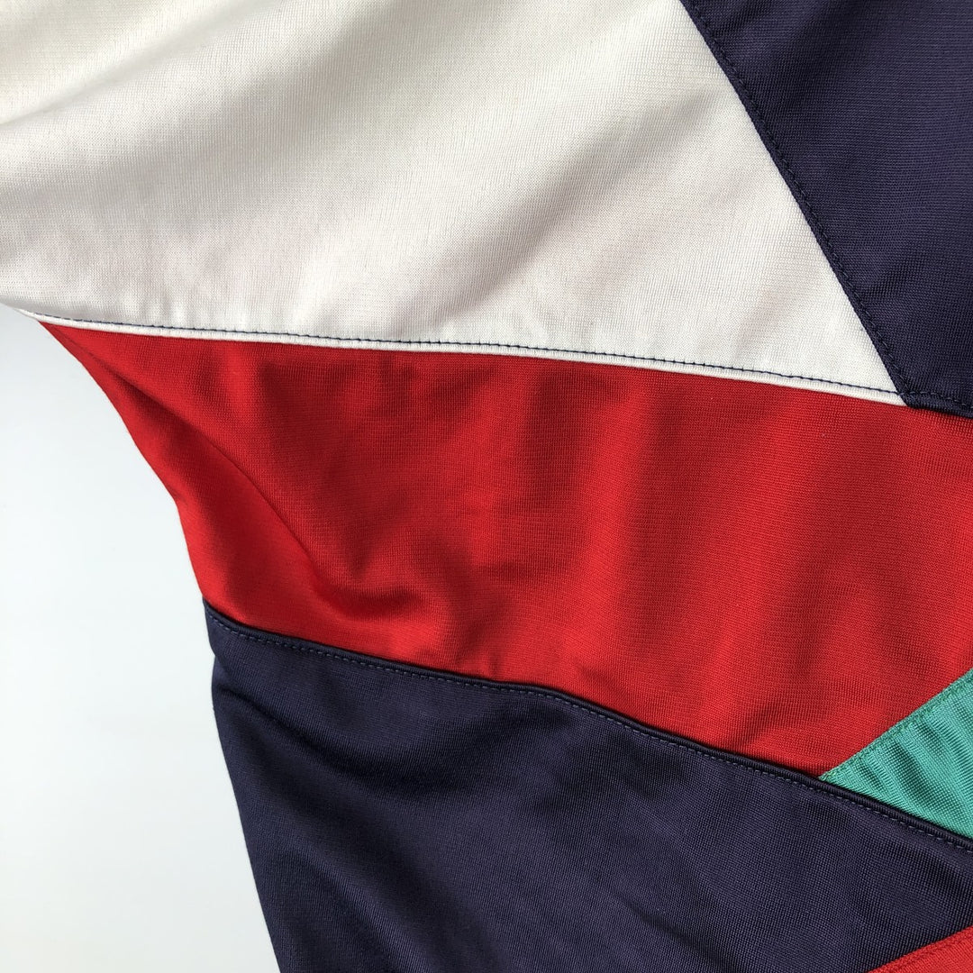 Adidas adidas jersey track jacket men's size M unclear navy blue type Vintage Second Hand