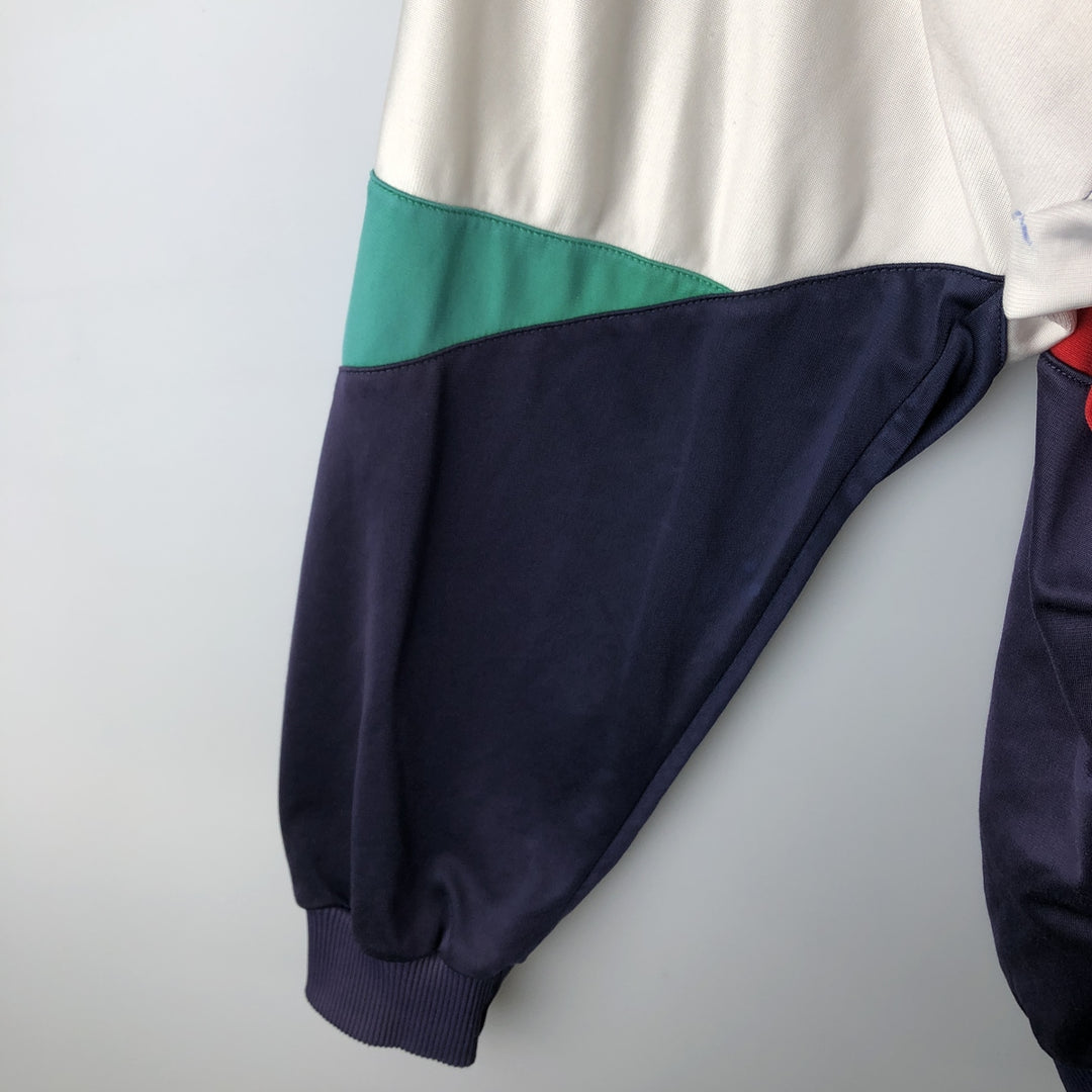 Adidas adidas jersey track jacket men's size M unclear navy blue type Vintage Second Hand