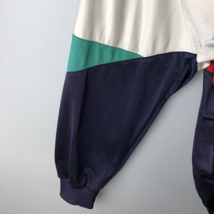 Adidas adidas jersey track jacket men's size M unclear navy blue type Vintage Second Hand