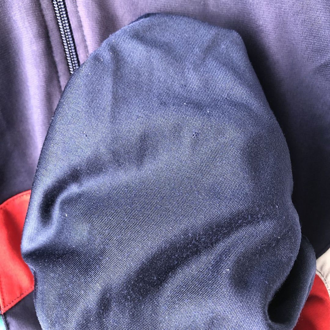 Adidas adidas jersey track jacket men's size M unclear navy blue type Vintage Second Hand