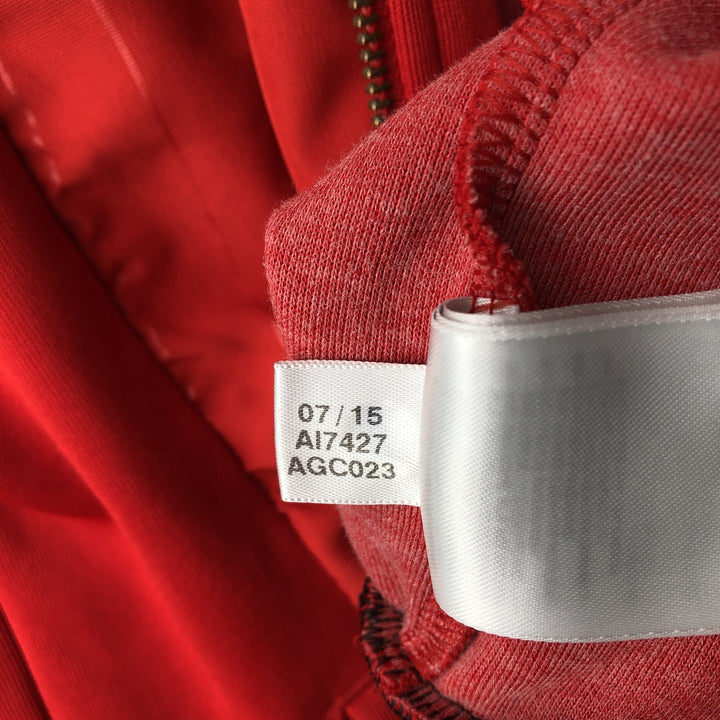 Adidas Originals Bundesliga Bayern Munich Track Jacket, Men's Medium polyester red type Vintage Second Hand