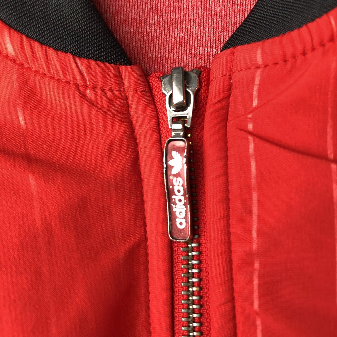 Adidas Originals Bundesliga Bayern Munich Track Jacket, Men's Medium polyester red type Vintage Second Hand