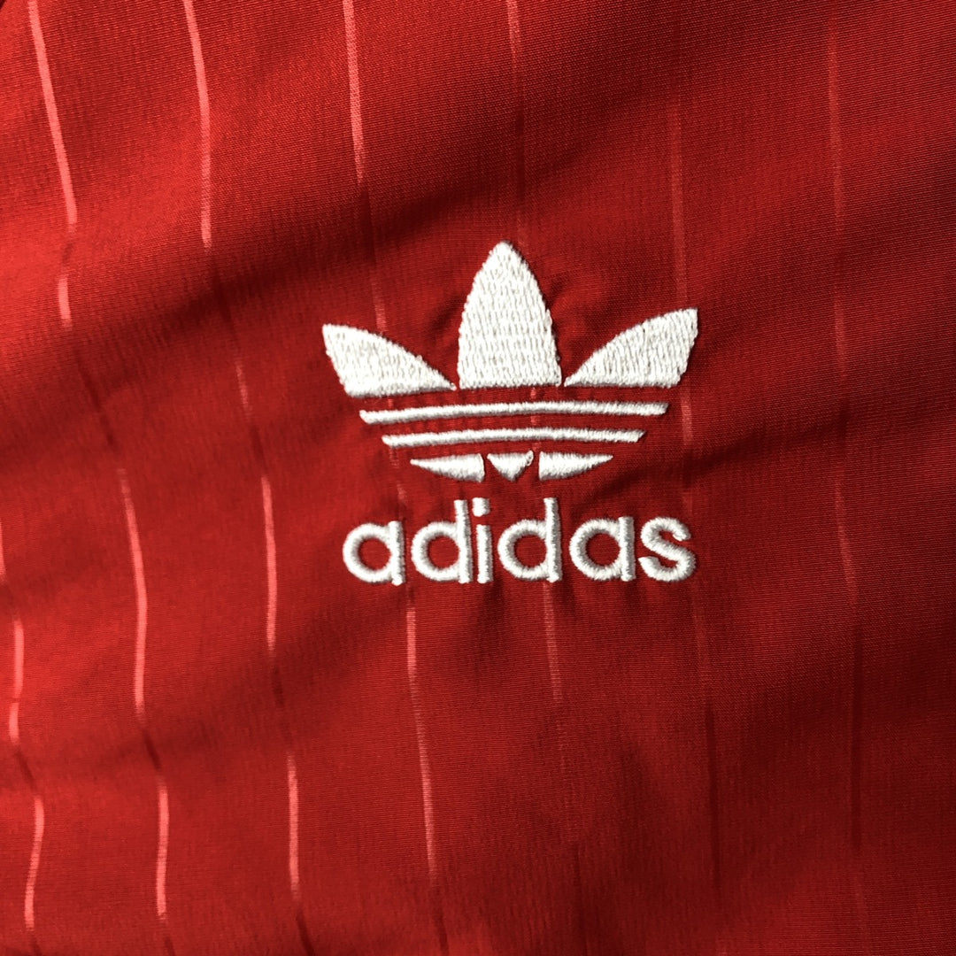 Adidas Originals Bundesliga Bayern Munich Track Jacket, Men's Medium polyester red type Vintage Second Hand