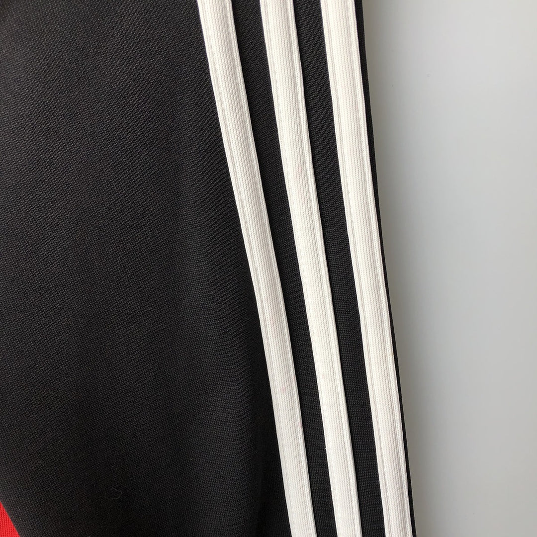 Adidas Originals Bundesliga Bayern Munich Track Jacket, Men's Medium polyester red type Vintage Second Hand