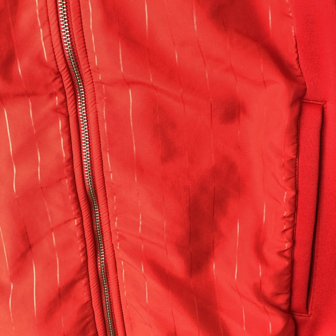 Adidas Originals Bundesliga Bayern Munich Track Jacket, Men's Medium polyester red type Vintage Second Hand