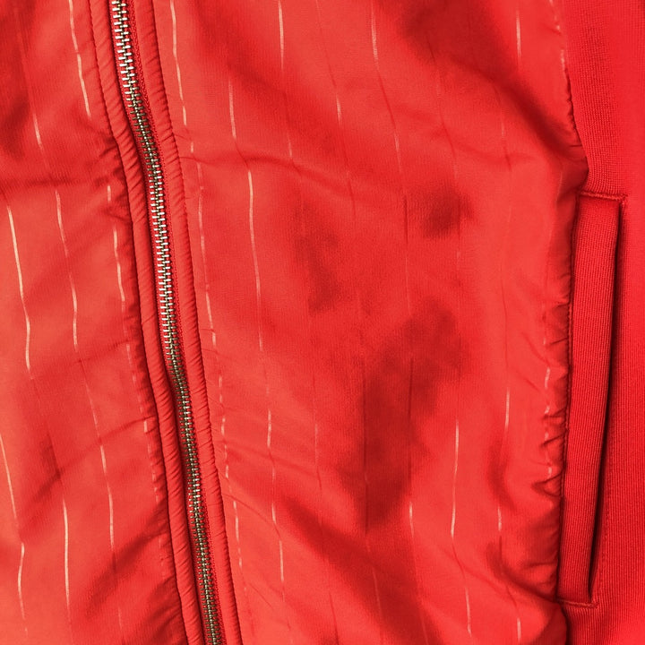 Adidas Originals Bundesliga Bayern Munich Track Jacket, Men's Medium polyester red type Vintage Second Hand