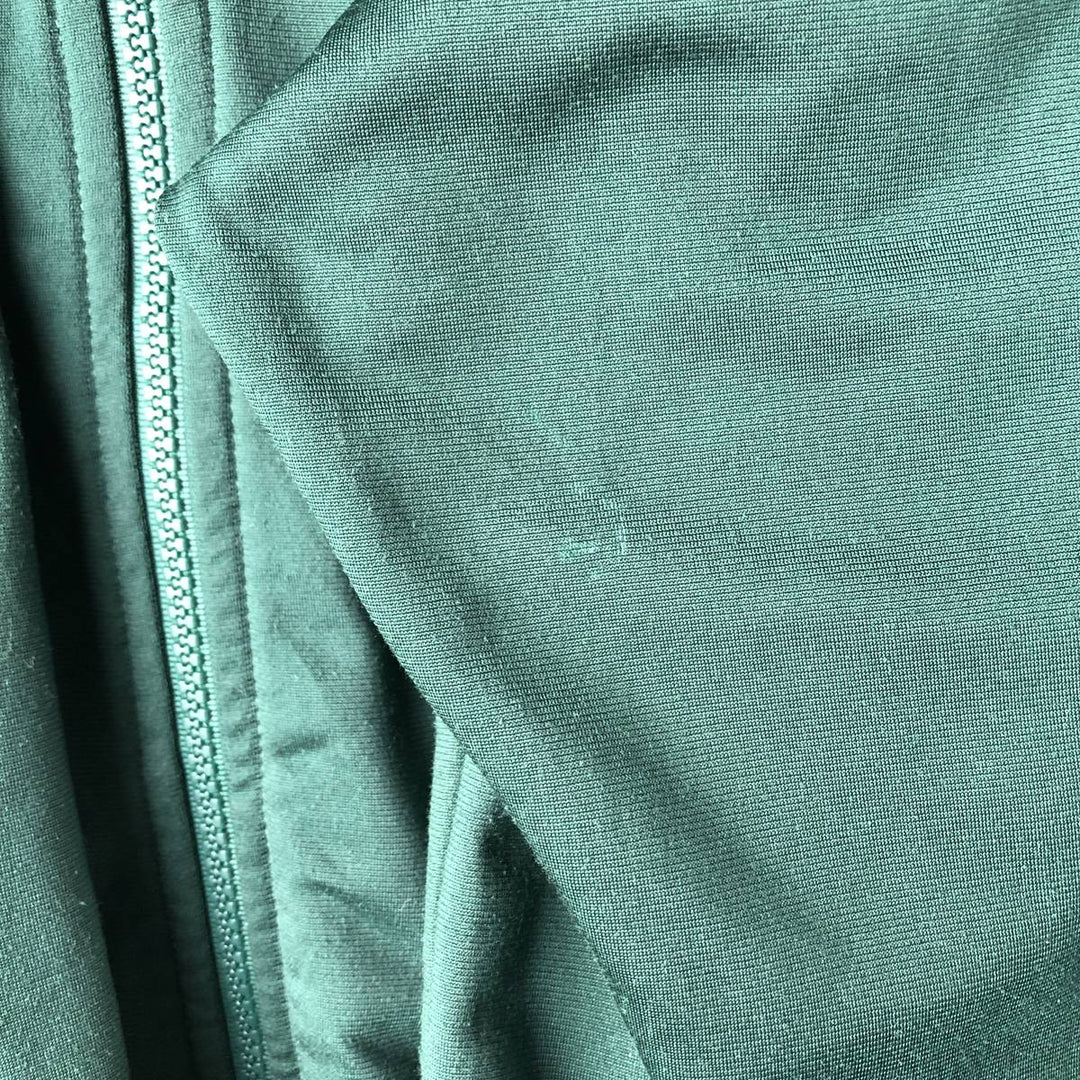 90'S Adidas Back Logo Jersey Track Jacket Men's S Size Vintage polyester green type Vintage Second Hand