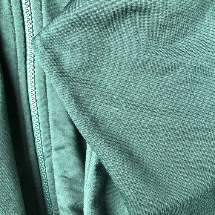 90'S Adidas Back Logo Jersey Track Jacket Men's S Size Vintage polyester green type Vintage Second Hand