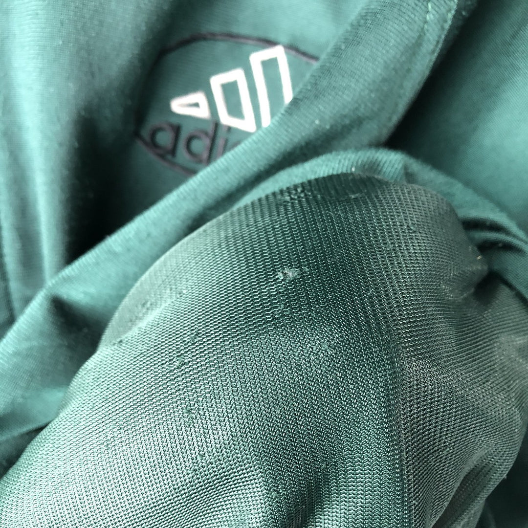 90'S Adidas Back Logo Jersey Track Jacket Men's S Size Vintage polyester green type Vintage Second Hand
