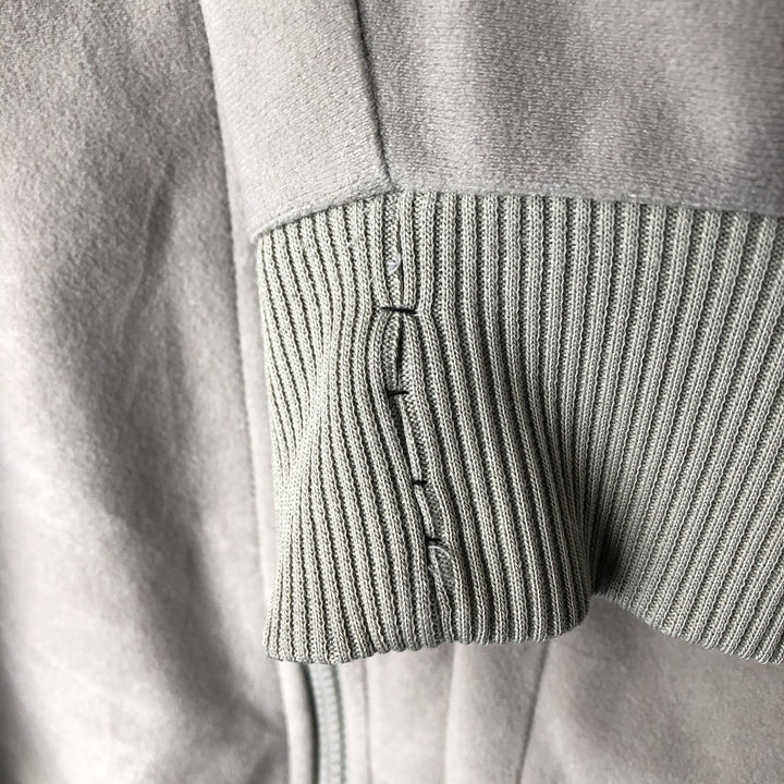 Vintage 90'S Adidas Velour Jersey Track Jacket, Men's Size L polyester Beige type Vintage Second Hand