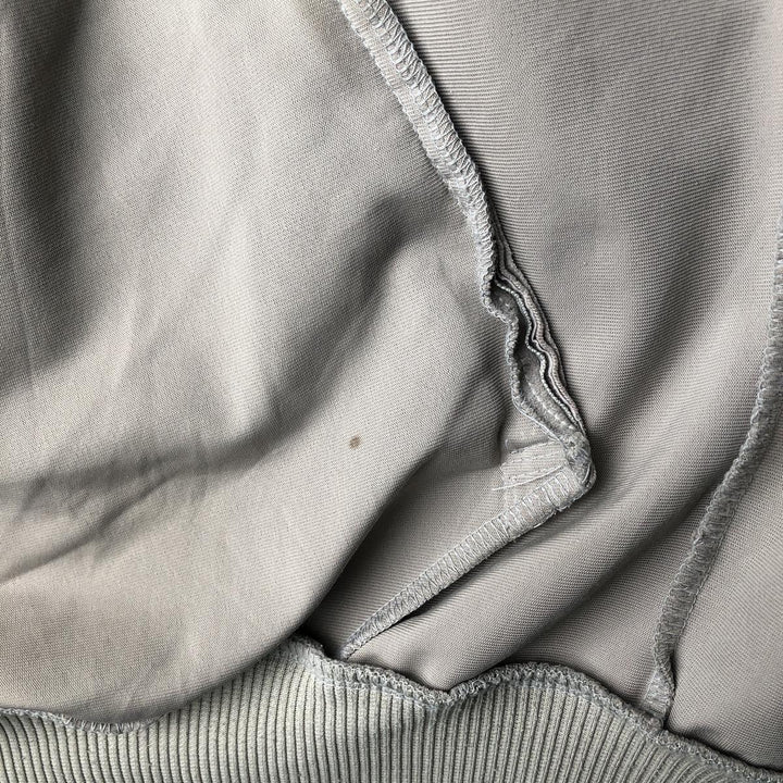 Vintage 90'S Adidas Velour Jersey Track Jacket, Men's Size L polyester Beige type Vintage Second Hand