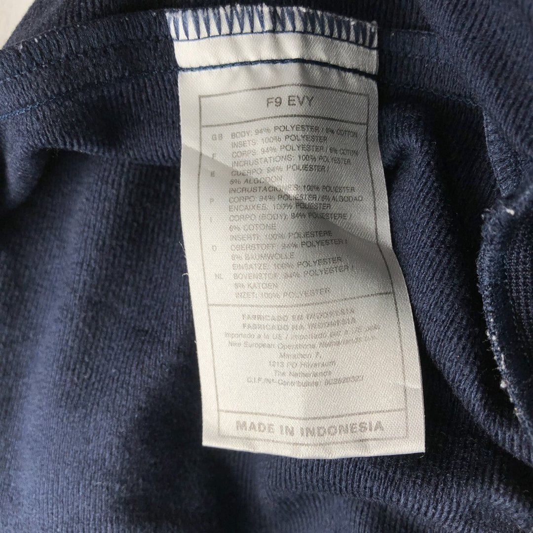 90'S Nike Jersey Track Jacket Men's XL Vintage polyester white type Vintage Second Hand