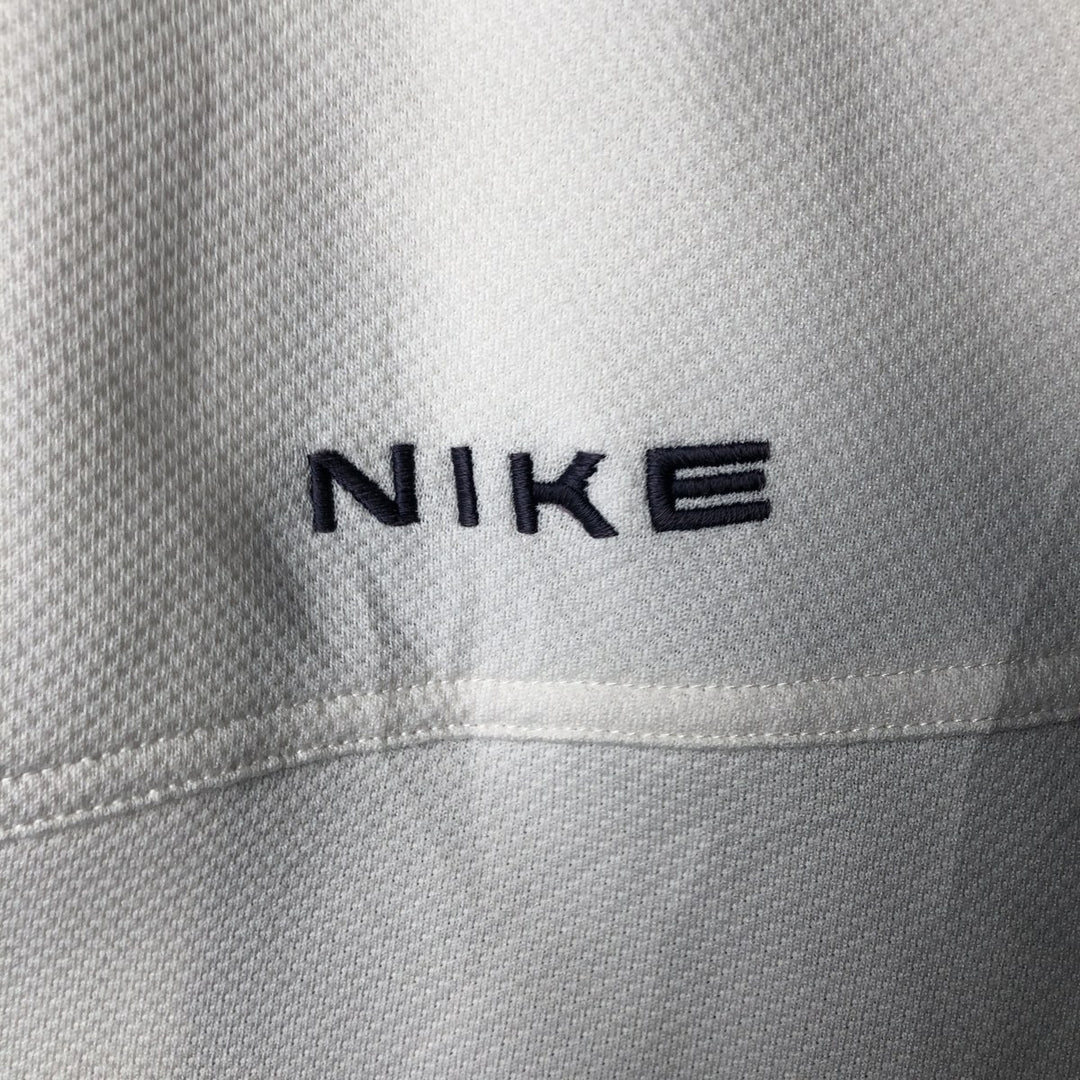 90'S Nike Jersey Track Jacket Men's XL Vintage polyester white type Vintage Second Hand