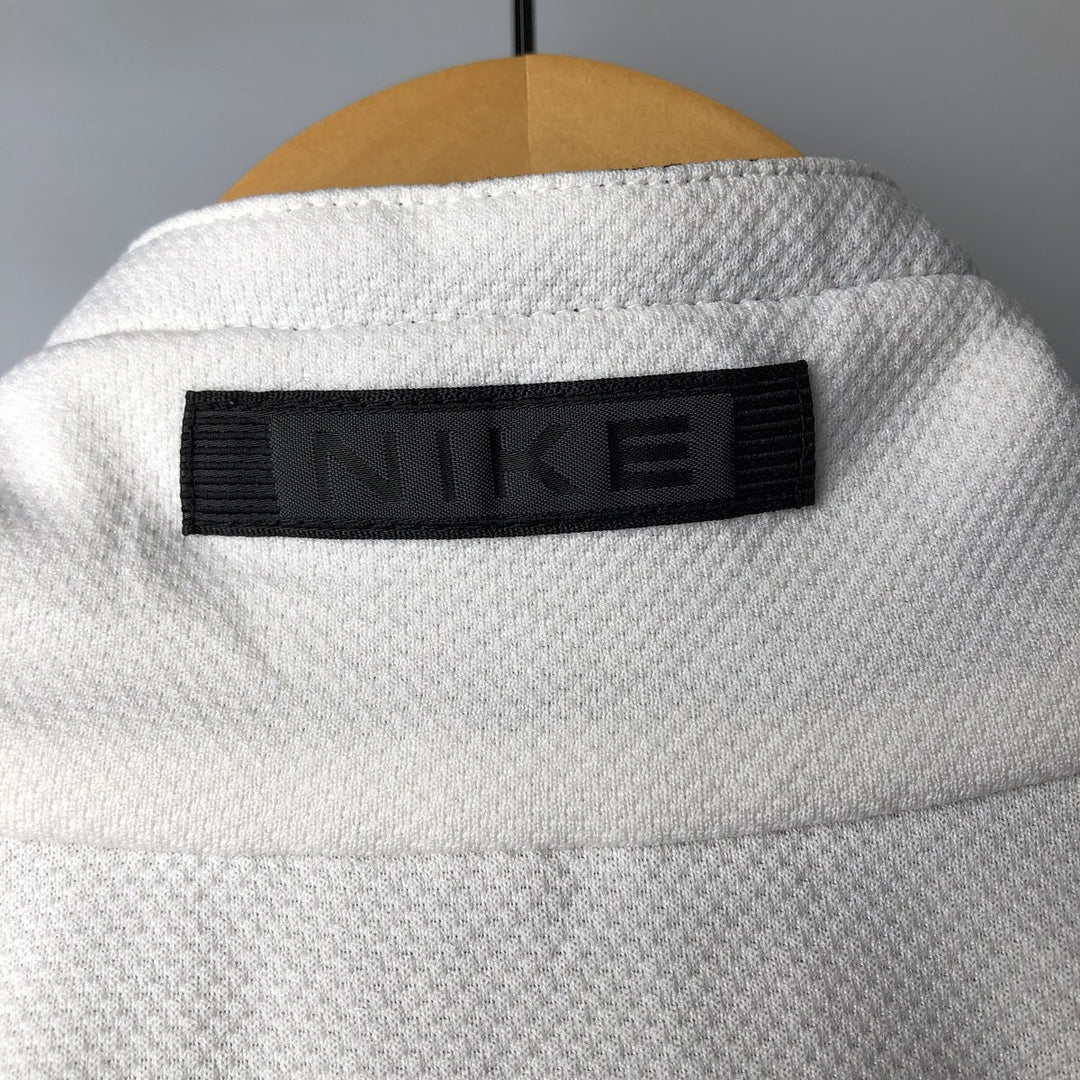 90'S Nike Jersey Track Jacket Men's XL Vintage polyester white type Vintage Second Hand