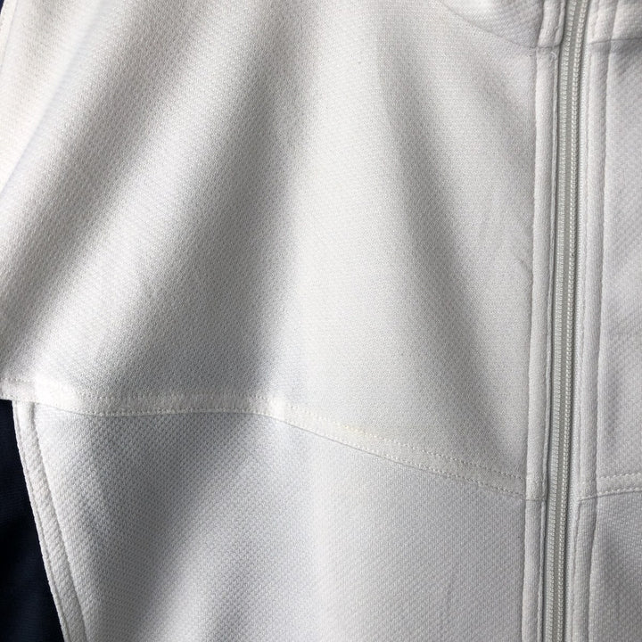 90'S Nike Jersey Track Jacket Men's XL Vintage polyester white type Vintage Second Hand