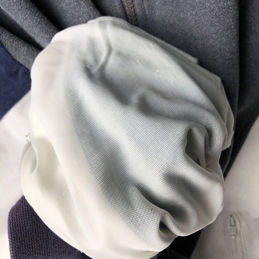 Vintage 90'S Adidas pile jersey, size M, men's Nylon gray type Vintage Second Hand