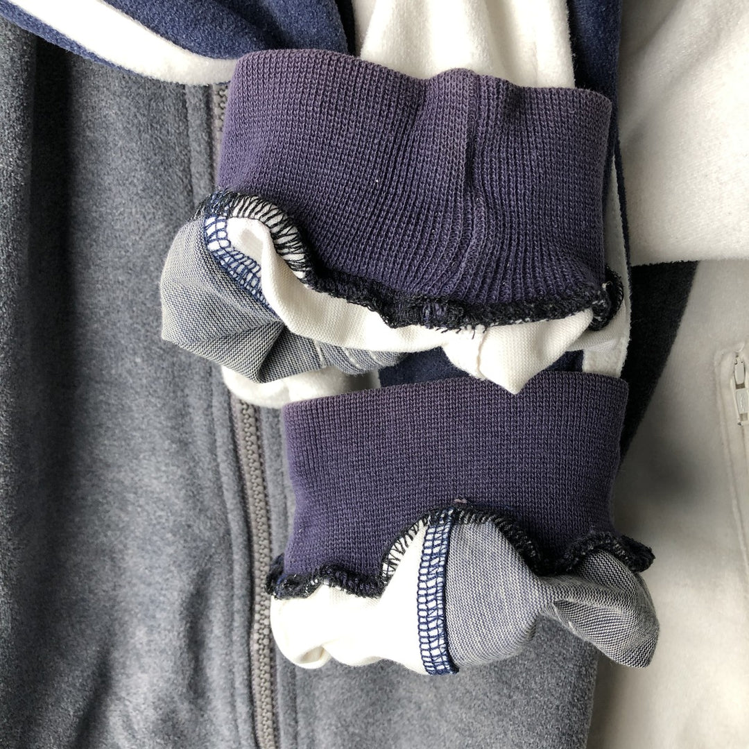 Vintage 90'S Adidas pile jersey, size M, men's Nylon gray type Vintage Second Hand