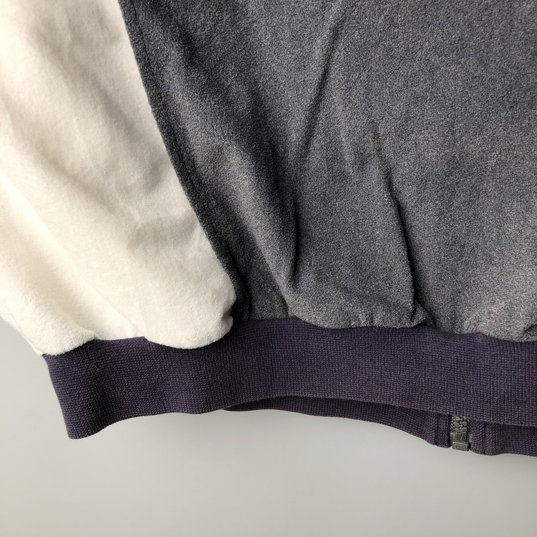 Vintage 90'S Adidas pile jersey, size M, men's Nylon gray type Vintage Second Hand