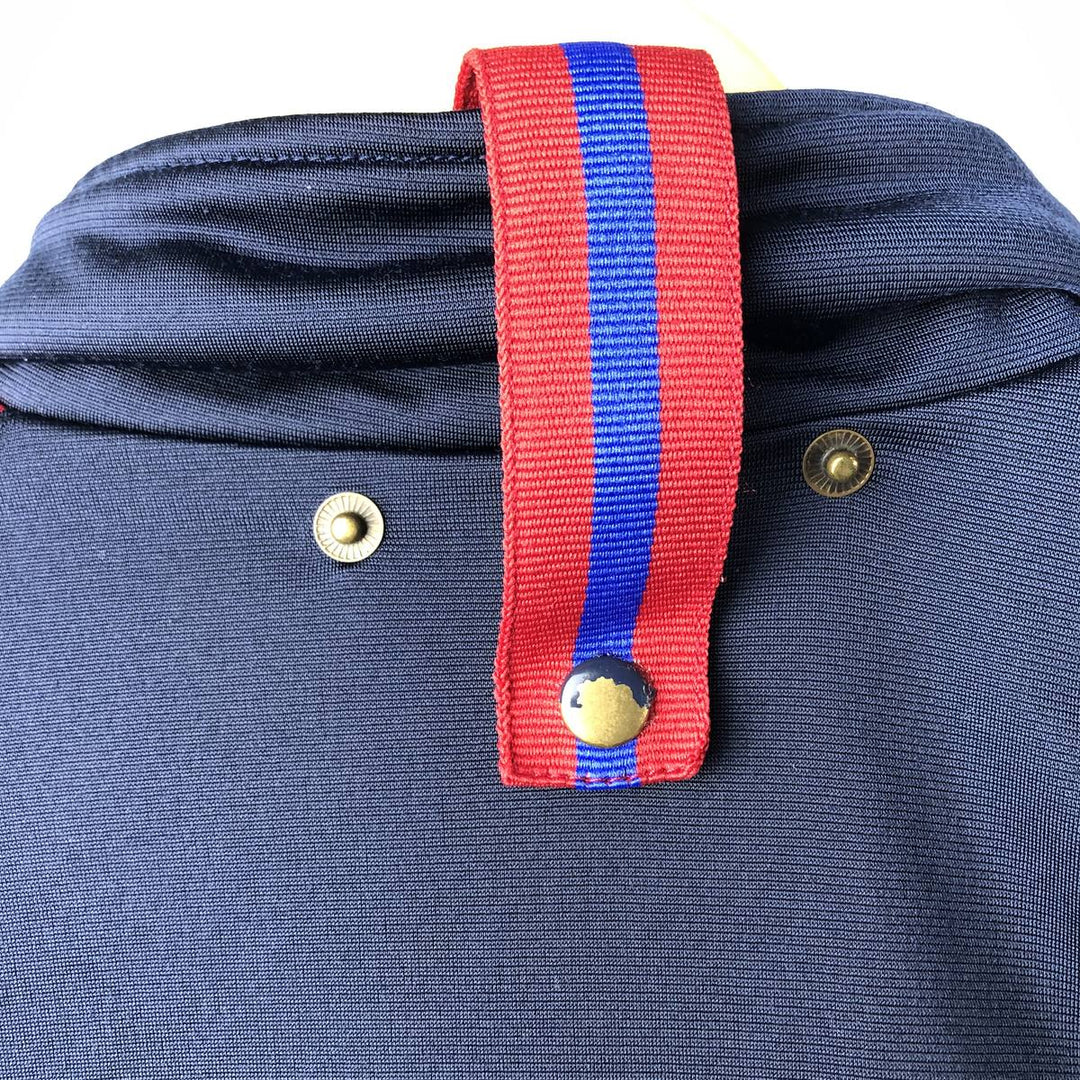 Vintage 90'S adidas Trefoil logo back logo jersey track jacket, men's size XL polyester navy blue type Vintage Second Hand