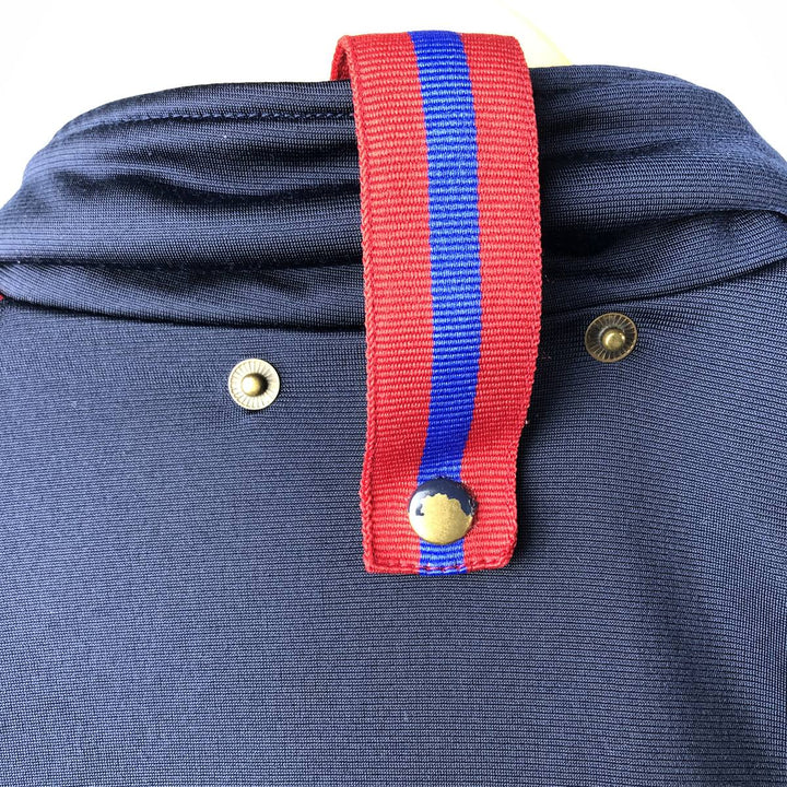 Vintage 90'S adidas Trefoil logo back logo jersey track jacket, men's size XL polyester navy blue type Vintage Second Hand