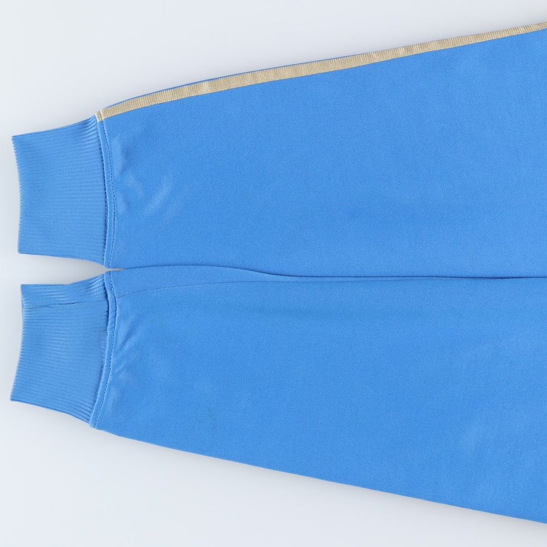 Adidas Originals Jersey Hoodie Track Jacket, Men's XL polyester Blue type light blue Vintage Second Hand