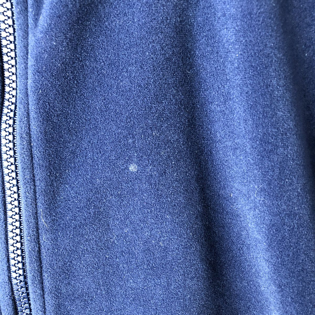 Vintage 90'S Adidas Velour Jersey Track Jacket, Men's Size XL polyester navy blue type Vintage Second Hand