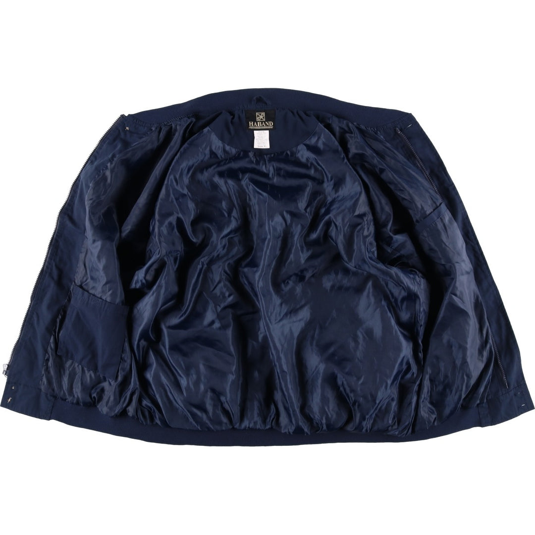 90s-00'S HABAND Derby Jacket, Cup Shoulder, Men's, Size XL, Vintage cotton navy blue type Vintage Second Hand