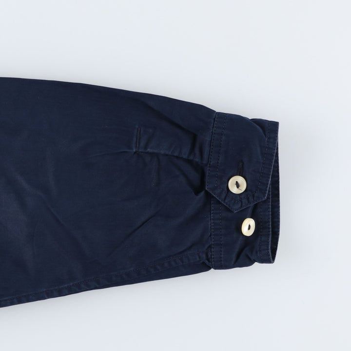 Ralph Lauren POLO RALPH LAUREN cotton hoodie, men's XL size cotton navy blue type Vintage Second Hand