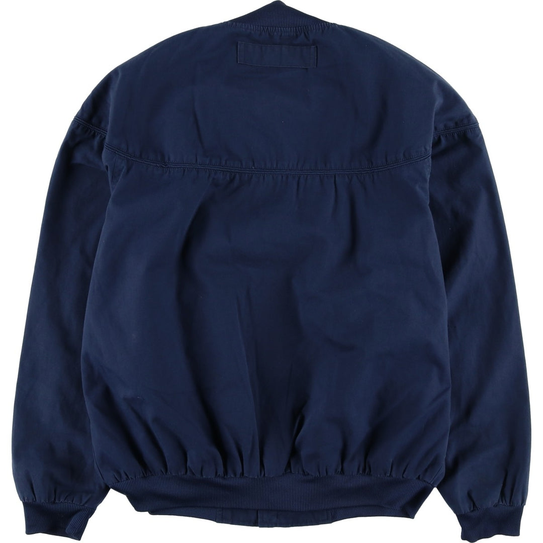 90s-00'S HABAND Derby Jacket, Cup Shoulder, Men's, Size L, Vintage polyester navy blue type Vintage Second Hand