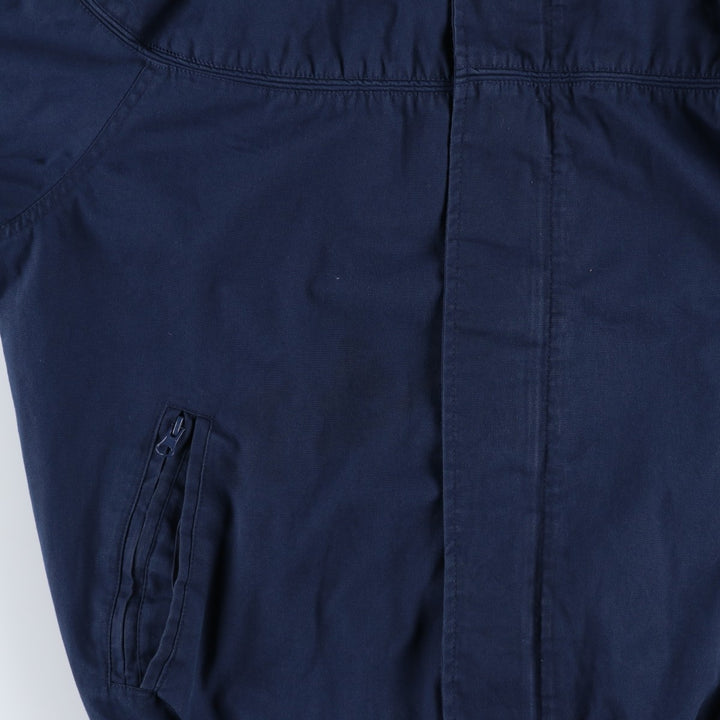 90s-00'S HABAND Derby Jacket, Cup Shoulder, Men's, Size L, Vintage polyester navy blue type Vintage Second Hand