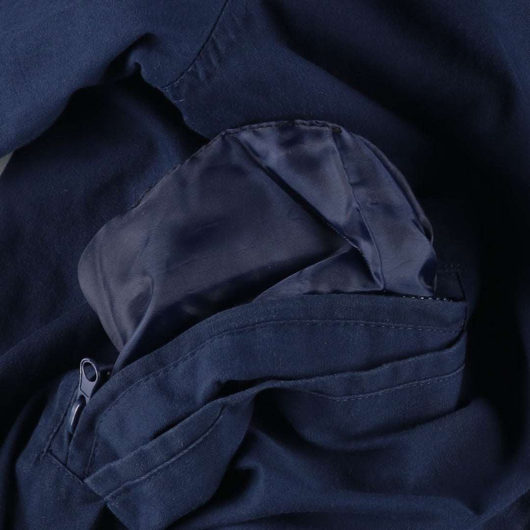 90s-00'S HABAND Derby Jacket, Cup Shoulder, Men's, Size L, Vintage polyester navy blue type Vintage Second Hand