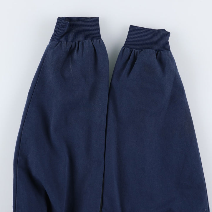 90s-00'S HABAND Derby Jacket, Cup Shoulder, Men's, Size L, Vintage polyester navy blue type Vintage Second Hand