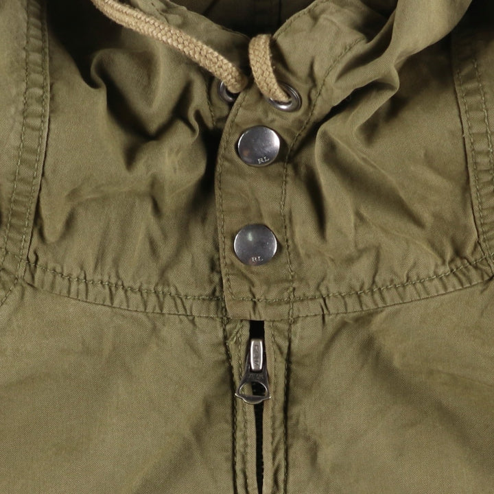 Ralph Lauren POLO RALPH LAUREN cotton hoodie, men's size XXL cotton Khaki type Vintage Second Hand