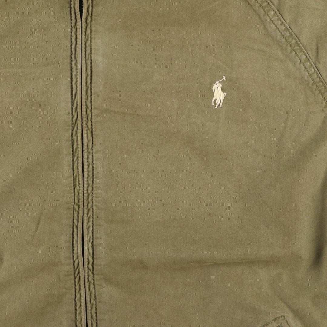 Ralph Lauren POLO RALPH LAUREN cotton hoodie, men's size XXL cotton Khaki type Vintage Second Hand