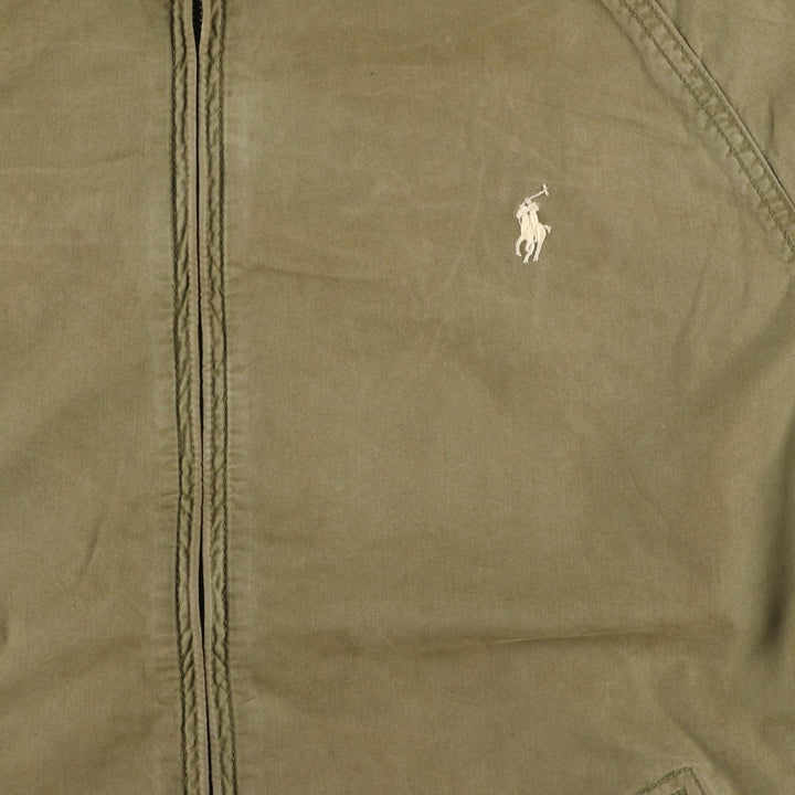 Ralph Lauren POLO RALPH LAUREN cotton hoodie, men's size XXL cotton Khaki type Vintage Second Hand