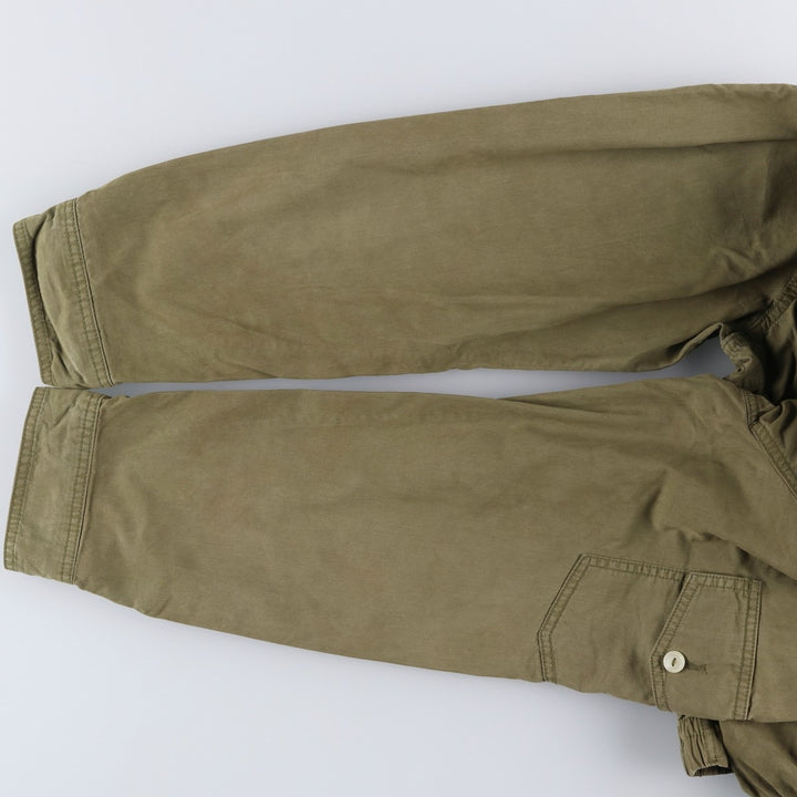 Ralph Lauren POLO RALPH LAUREN cotton hoodie, men's size XXL cotton Khaki type Vintage Second Hand