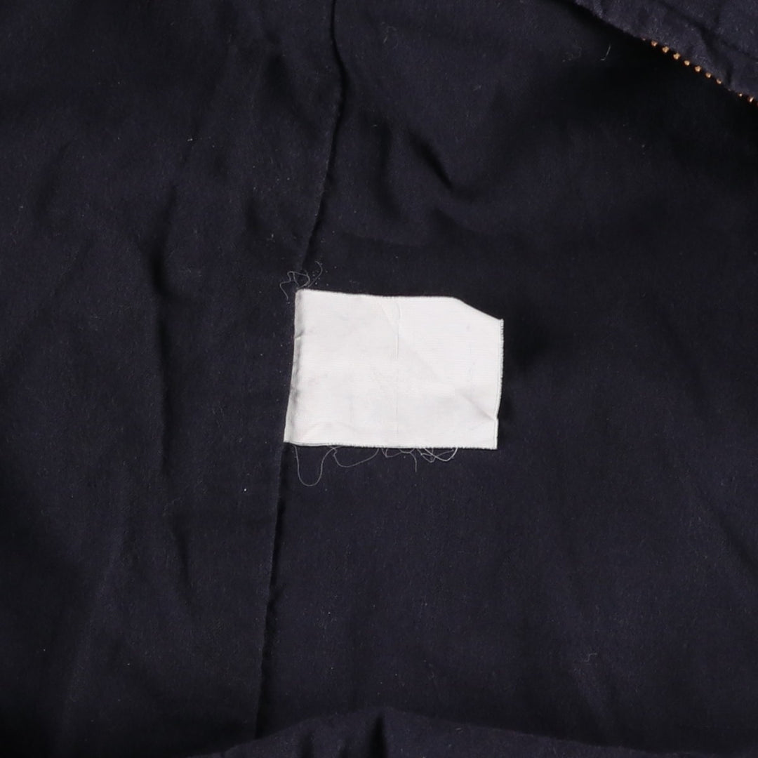 Vintage 90'S Swingstar Budweiser Advertising Back Logo Cotton Blouson, Made in USA, Men's Size L unclear navy blue type Vintage Second Hand