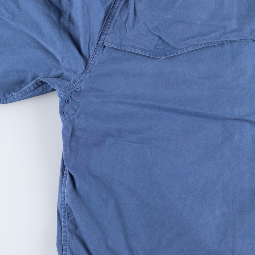 Ralph Lauren POLO by Ralph Lauren cotton hoodie, men's size XL cotton blue type Vintage Second Hand