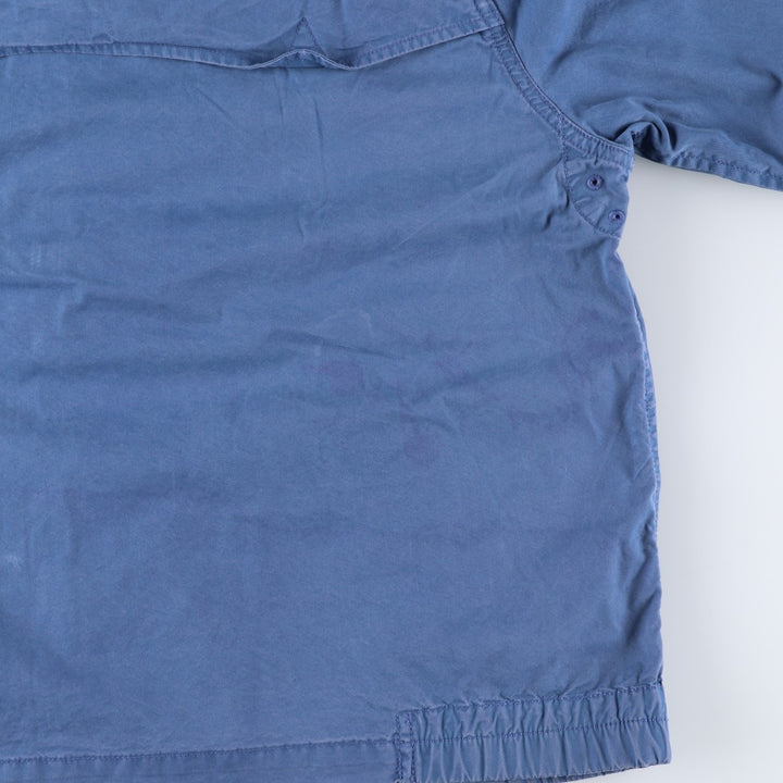 Ralph Lauren POLO by Ralph Lauren cotton hoodie, men's size XL cotton blue type Vintage Second Hand