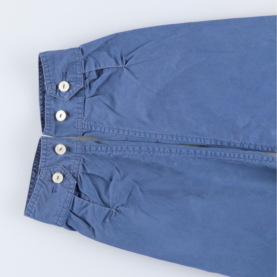 Ralph Lauren POLO by Ralph Lauren cotton hoodie, men's size XL cotton blue type Vintage Second Hand