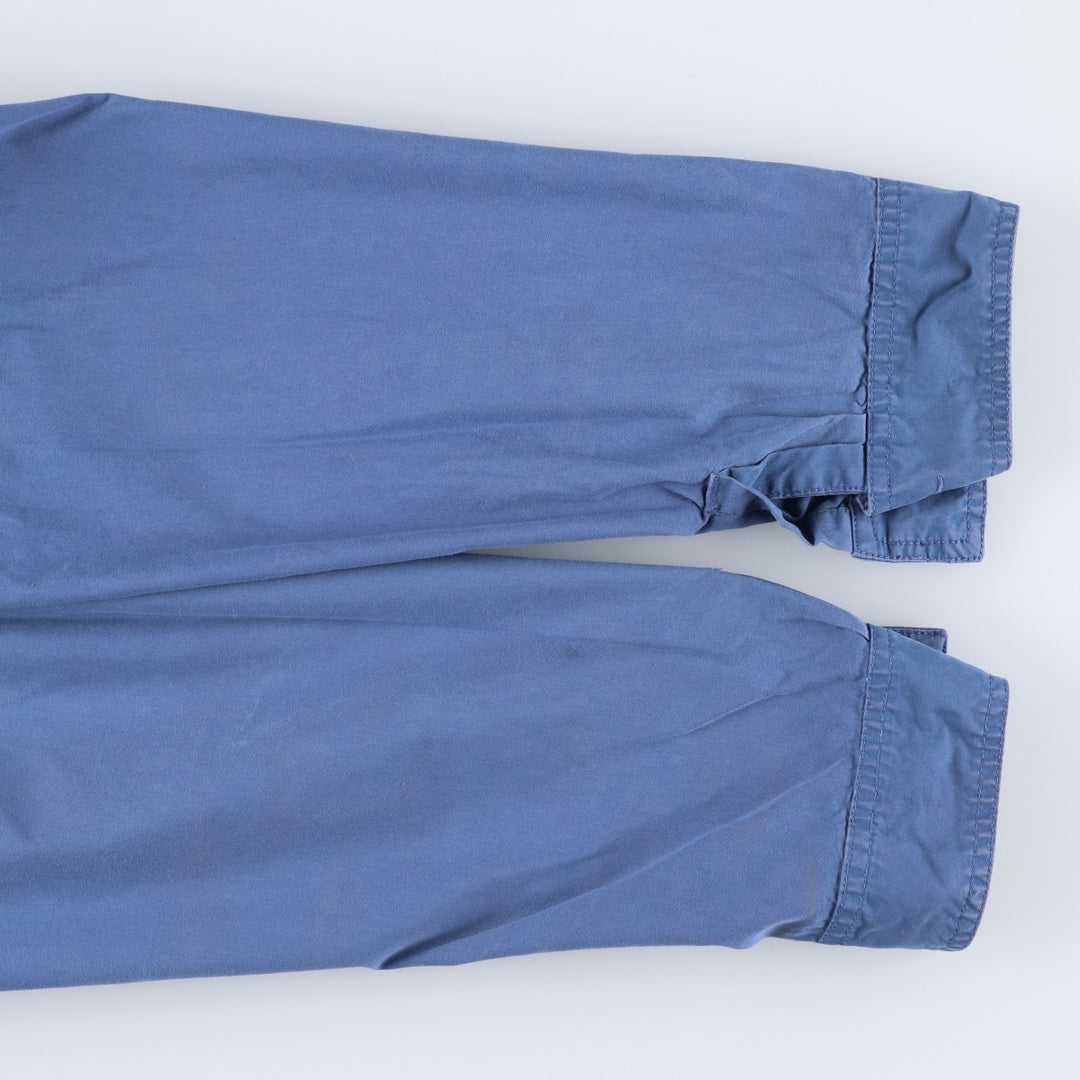 Ralph Lauren POLO by Ralph Lauren cotton hoodie, men's size XL cotton blue type Vintage Second Hand