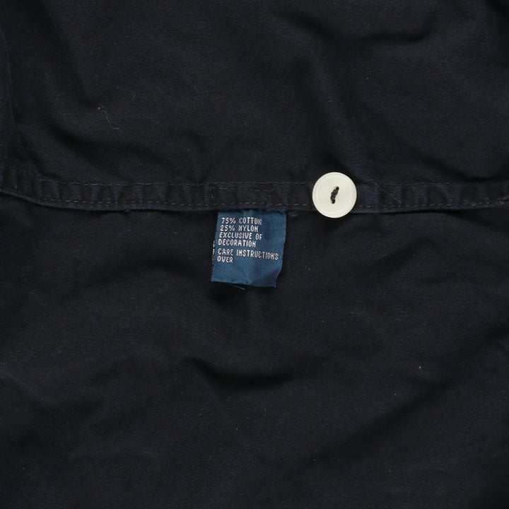 Ralph Lauren POLO by Ralph Lauren cotton hoodie, men's size XL cotton black type Vintage Second Hand