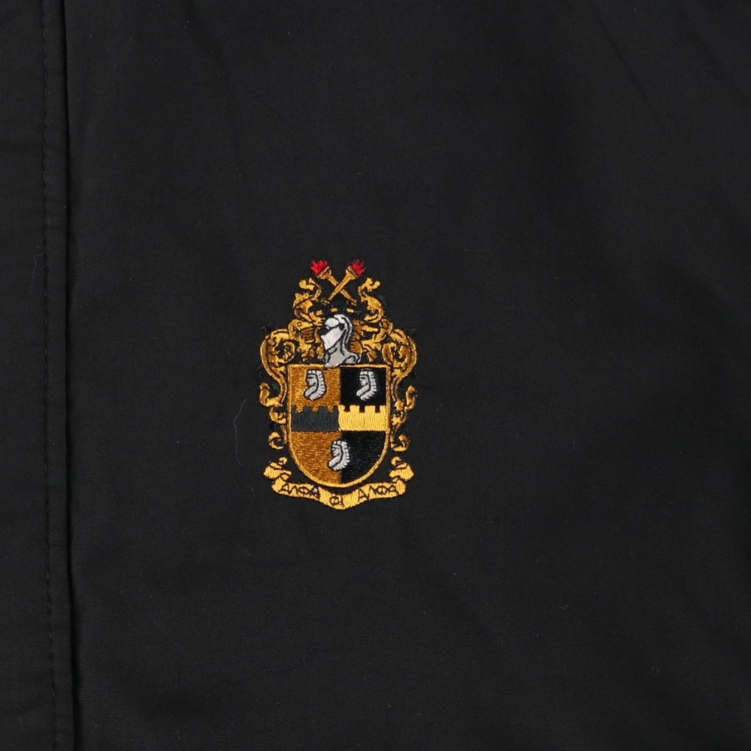 90'S Hilton Vintage Blouson, Made in USA, Men's XL polyester black type Vintage Second Hand