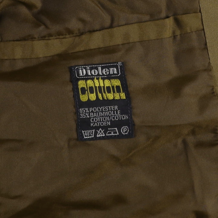 Vintage Diolen Men's Blouson (Size M) polyester brown type Vintage Second Hand