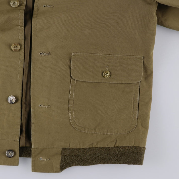 Vintage Diolen Men's Blouson (Size M) polyester brown type Vintage Second Hand