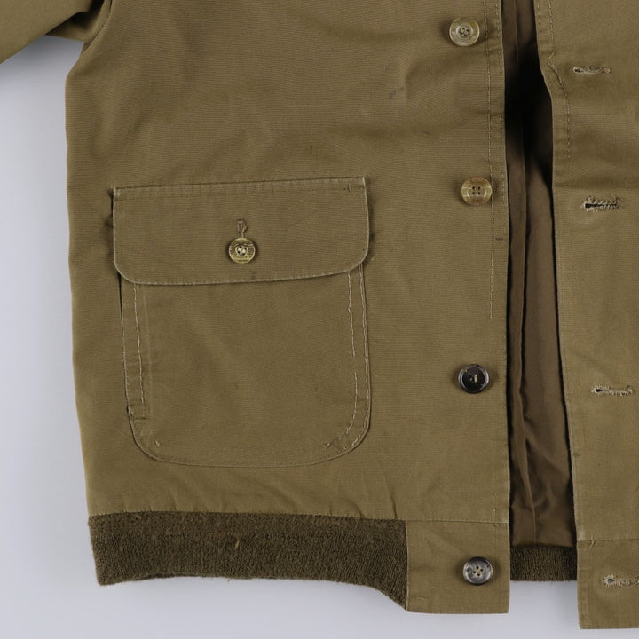 Vintage Diolen Men's Blouson (Size M) polyester brown type Vintage Second Hand