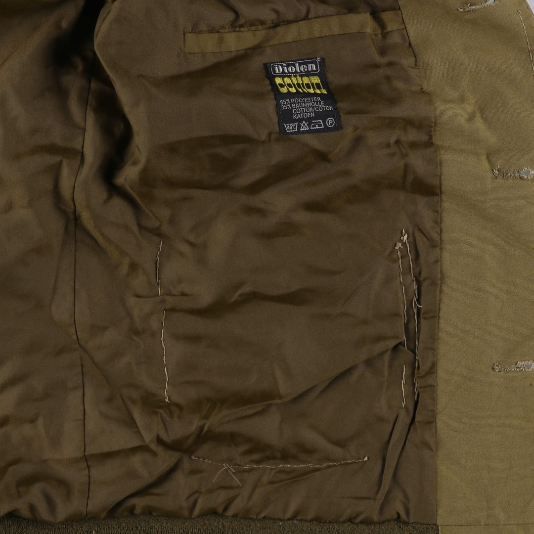 Vintage Diolen Men's Blouson (Size M) polyester brown type Vintage Second Hand