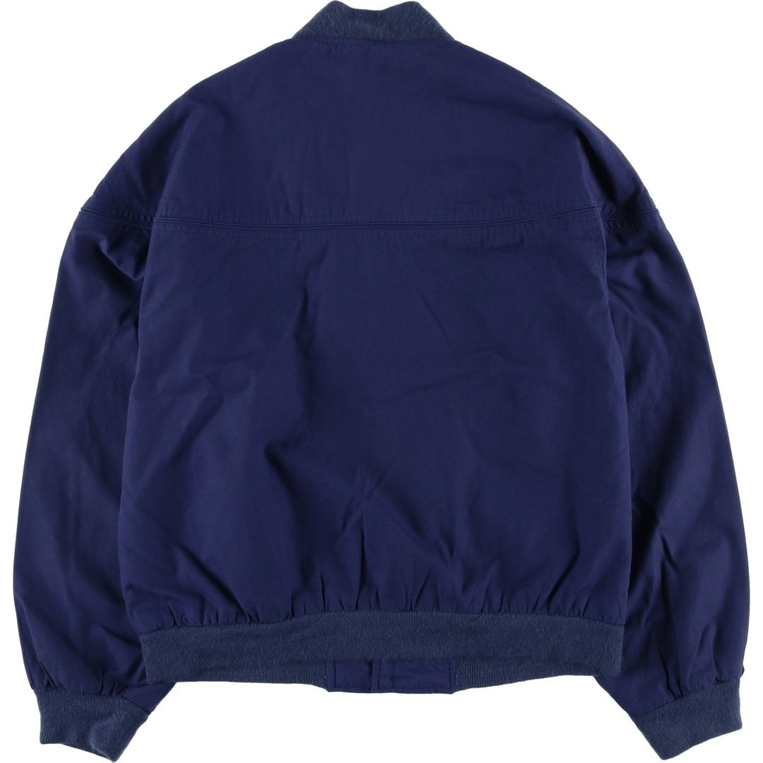 Aberdeen Derby Jacket, Cup Shoulder Jacket, Men's Size L cotton Navy blue Vintage Second Hand