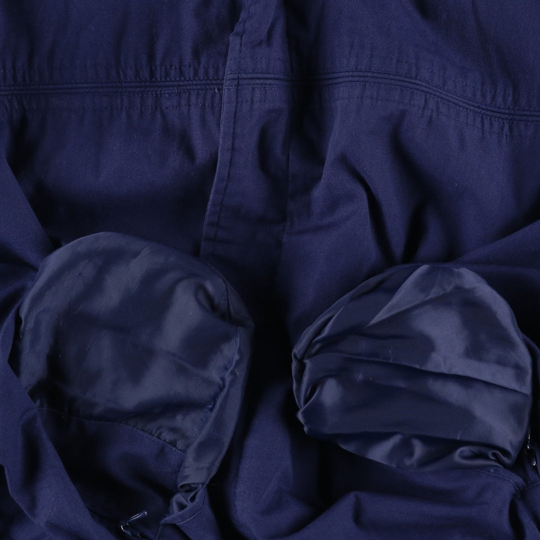 Aberdeen Derby Jacket, Cup Shoulder Jacket, Men's Size L cotton Navy blue Vintage Second Hand